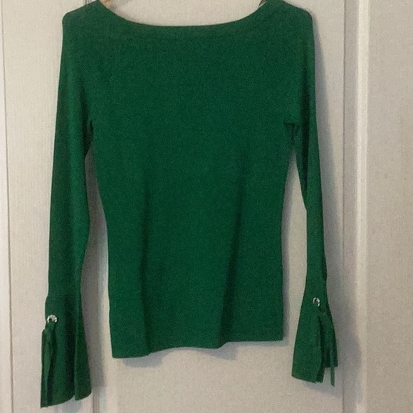 INC Sweater Rhinestone detail Sleeves - Picture 3 of 4